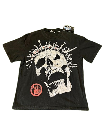 Hellstar CROWNED SKULL TEE BLACK