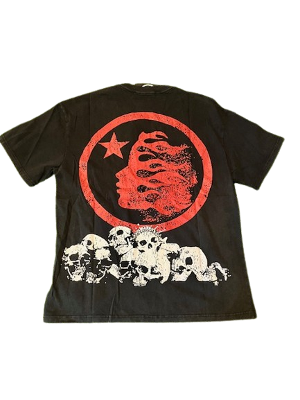 Hellstar CROWNED SKULL TEE BLACK