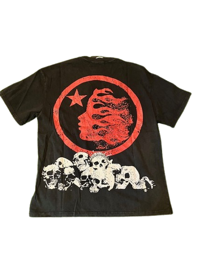 Hellstar CROWNED SKULL TEE BLACK