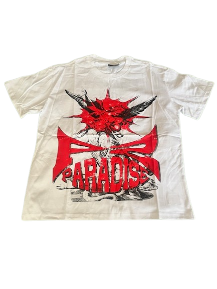 Hellstar BIGGER THAN SATAN TEE WHITE